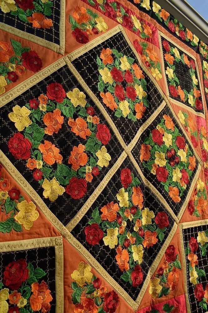 FIESTA Floral Embroidered Wall Hanging - Image 12