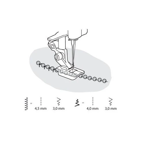 Husqvarna Viking 2-3mm Embellishment Foot For Sewing Beads - Image 4