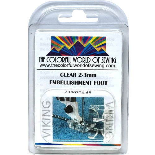 Husqvarna Viking 2-3mm Embellishment Foot For Sewing Beads - Image 5