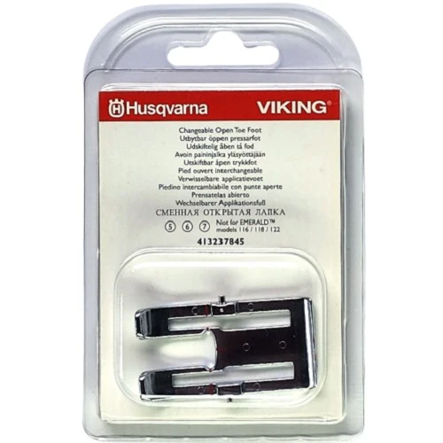 Husqvarna Viking Changeable Open Toe Sole for the Interchangeable Dual Feed Walking Foot - Image 5