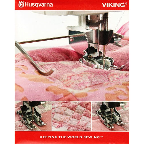 Husqvarna Viking Interchangeable Dual Feed Walking Foot
