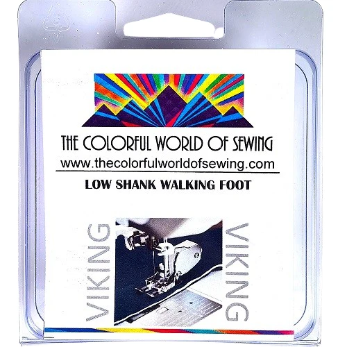 Husqvarna Viking Open Toe Dual Feed Walking Foot With Guide - Image 3