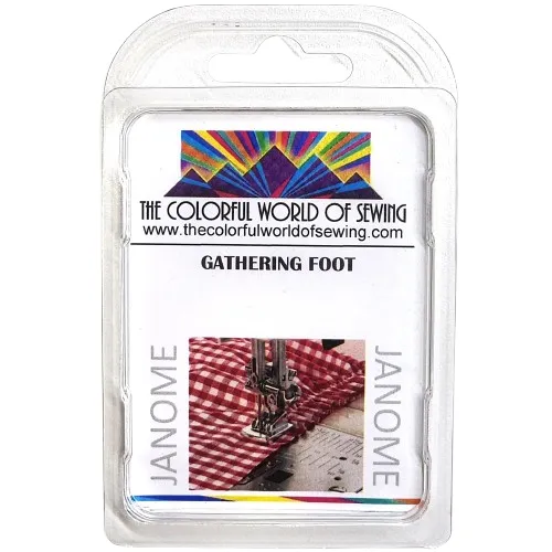 Janome Gathering Presser Foot - Image 4