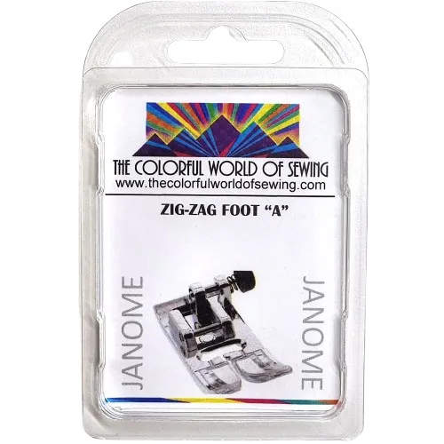 Janome Zig-Zag Presser Foot "A" - Image 3
