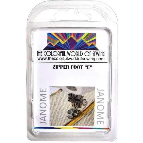 Janome Zipper Foot "E" - Image 4