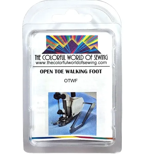 Juki Open Toe Walking Foot With Seam Guide - Image 8