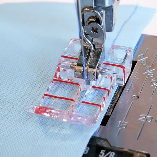 Pfaff Little Foot Clear 1/4" Quilting Presser Foot