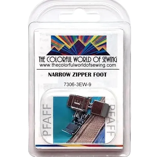 Pfaff Snap On Narrow Zipper/Straight Stitch Foot - Image 4